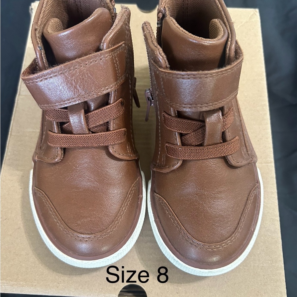 Wonder Nation Brown Kids Boots